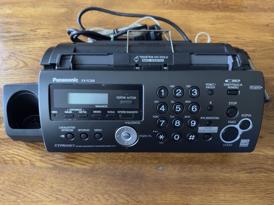 PANASONIC KX-FC268PD – Telefax / Faks z telefonem