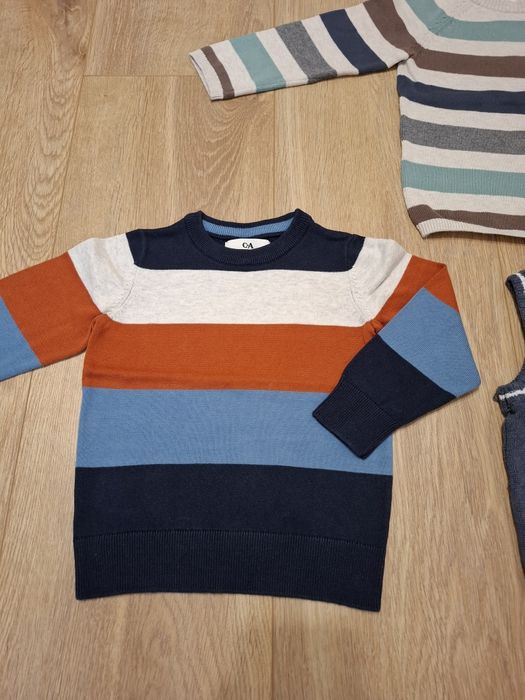 Zestaw roz. 98, swetry dla chłopca,sweter,Cool Club Smyk,C&A,H&M,CA,HM