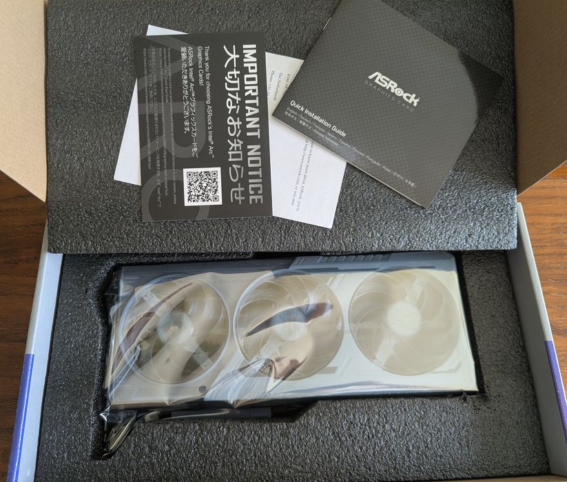 asrock arc b580 steel legend oc 12gb na gwarancji