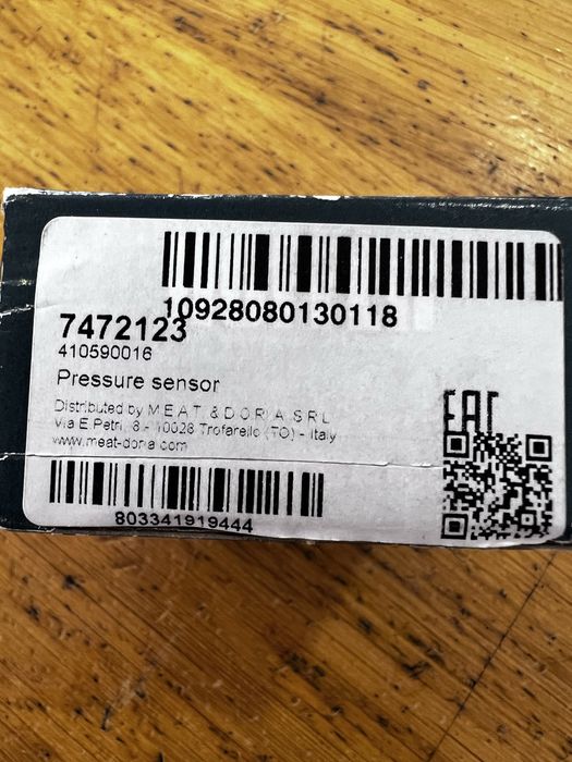 Sensor pressão Hoffer 74721 - NOVO