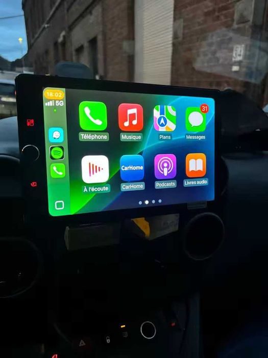 Auto-rádio 1 din estilo tesla 10 Polegadas 4k NOVO
