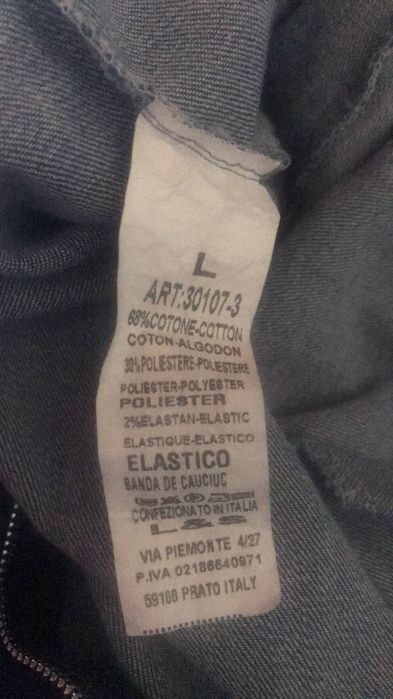 Vestido justo em ganga