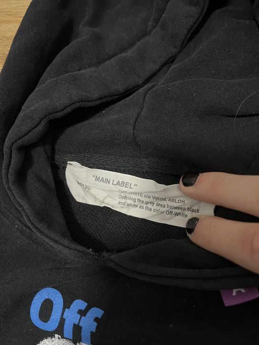 bluza Off White y2k drip drill still