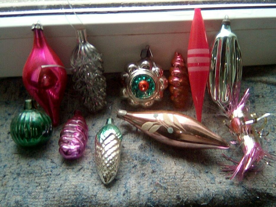 Елочные игрушки СССР