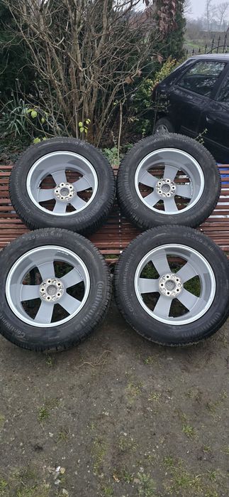 Koła Zimowe Audi Q7 4M0 5x112 R18 ET25 66.6 Contniental 255 60 R18