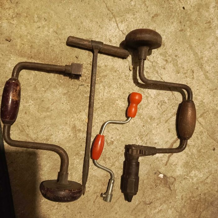 Świder wiertarki ręczne PRL i starsze