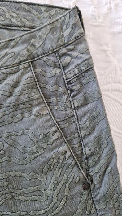 Calças verdes Zara, tamanho 36