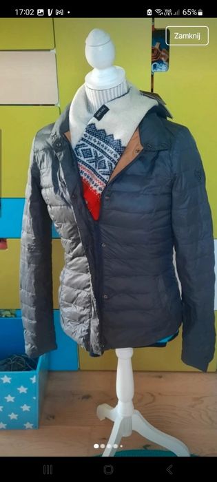 Kurtka puchowa r.38,Tommy Hilfiger, Gant, Helly Hansen, Reima, Massimo Dutti