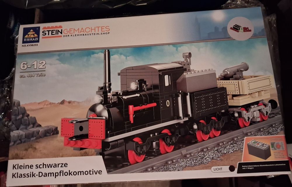 Klocki ciuchcia nowe