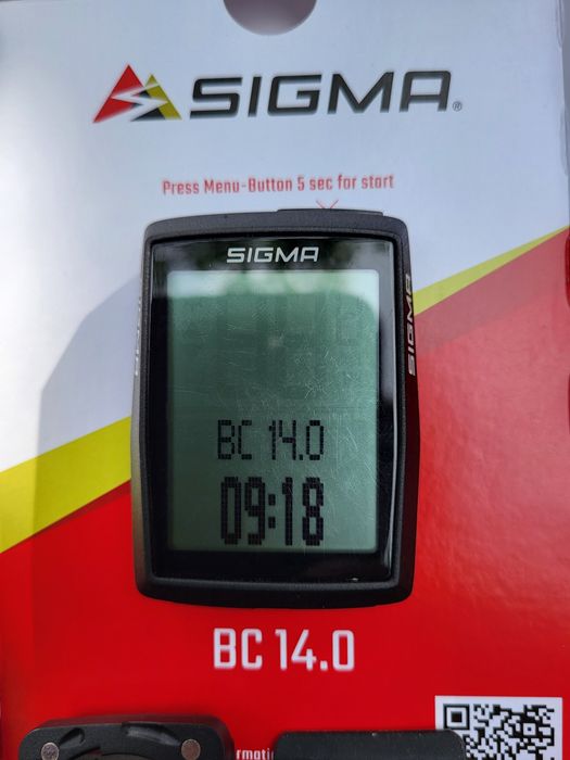 Licznik rowerowy Sigma Sport BC 14.0 WL