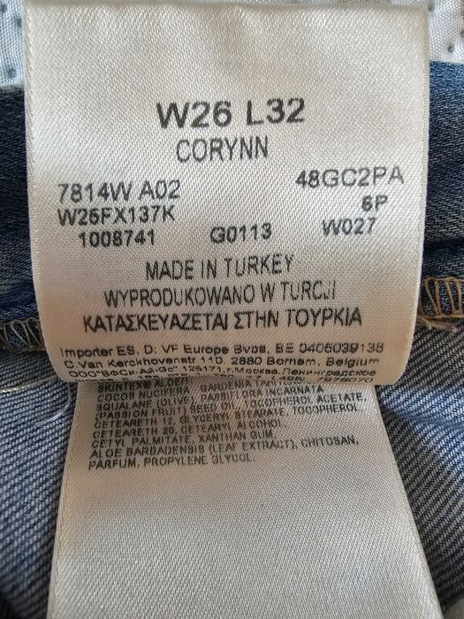 Джинси Wrangler оригінал розмір W26 L32