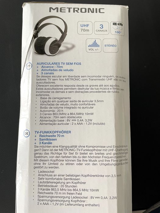 Metronic TV Verstärker Mit LTE Filter - UHF/VHF Antennenverstärker