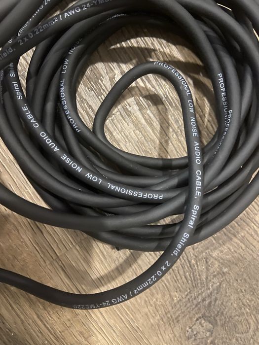 Cabos STAGG profissionais de 6metros para instrumentos musicais