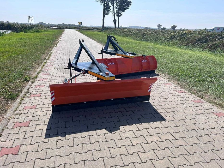 Pług na TUZ tył/przód do ciągnika Śnierzny obrotowy 360° . Producent!!!