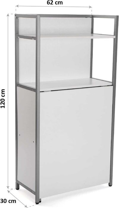 Mesa com tampo rebatível e estante de arrumação    NOVO - ENVIO GRÁTIS