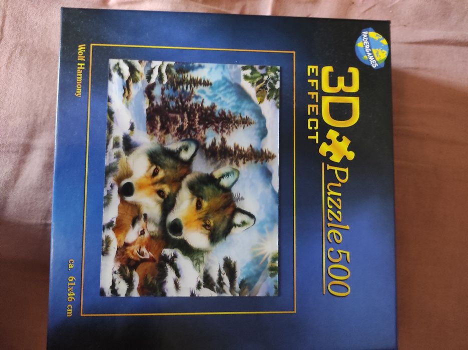 Пазли 3D великі - 500 шт