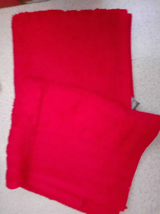 Conjunto de 2 toalhas vermelhas425335357305016321