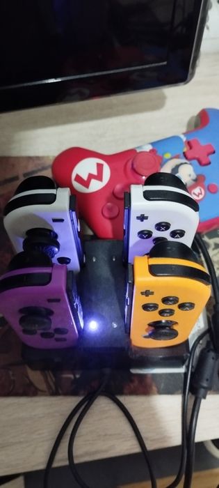Carregador duplo Nintendo Switch