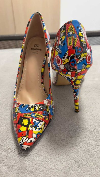 Sapatos de Salto Alto SEASIDE – Tamanho 40