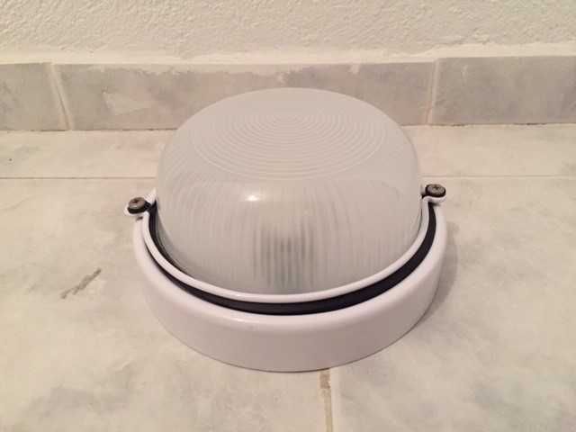 Plafond WC Branco -  NOVO