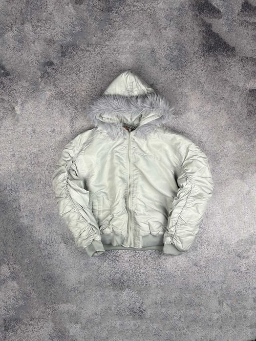 Бомбер зимний Balenciaga type куртка пуховик opium project gr