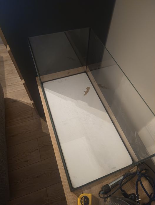 Duże otwarte Akwarium 60 x 30 x30 dla rybek żółwia