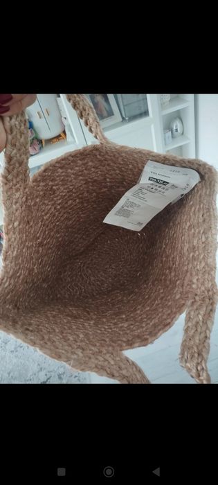 Koszyk ozdobny Ikea do domu przechowywanie