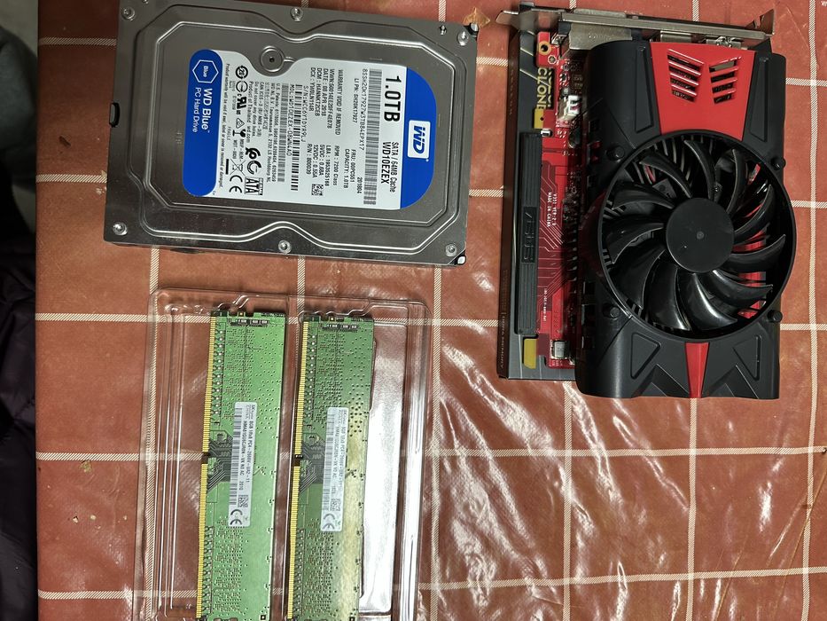 Disco hdd 1 tb + gtx 1050 ti + 16gb DDR4