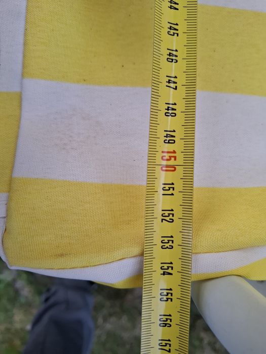 Huśtawka ogrodowa żółta