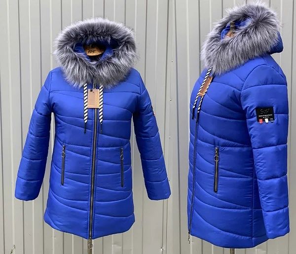 Женская модная зимняя женская куртка, курточка, пуховик. 40-56р