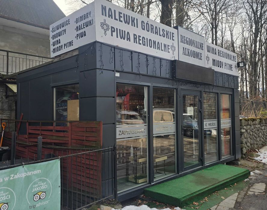 Kontener na ramie biurowy budowlany usługowy