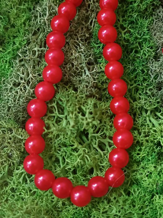 Веночек с лентами и бусы