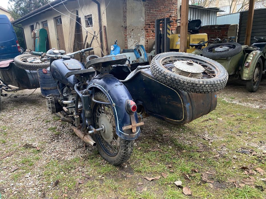 K-750 zarejestrowany w Polsce / K750 k750 M72 m72 dniepr ural