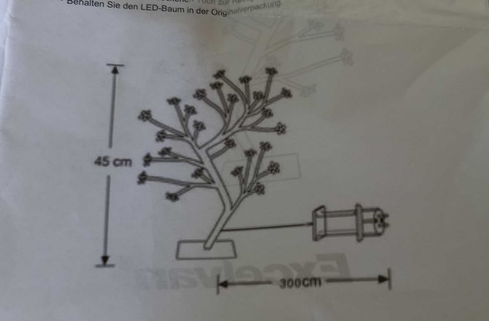 Candeeiro - "CEREJEIRA" - Decorativa e de Iluminação