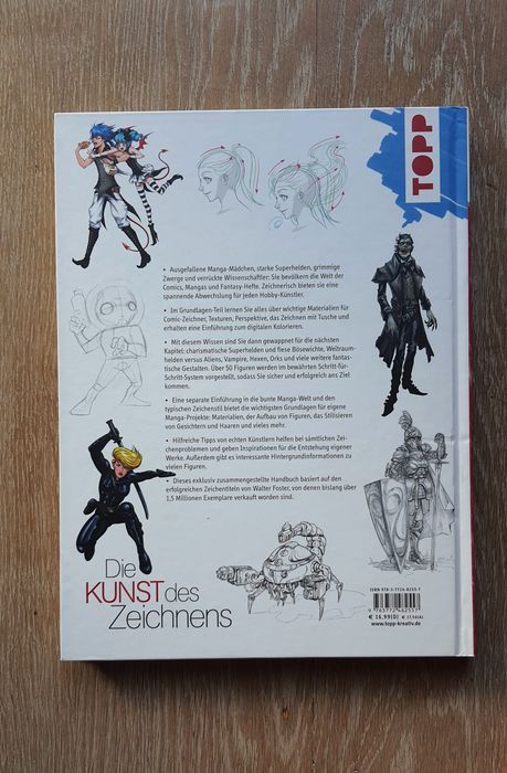Sztuka rysowania: komiks, manga, fantasy - po niemiecku