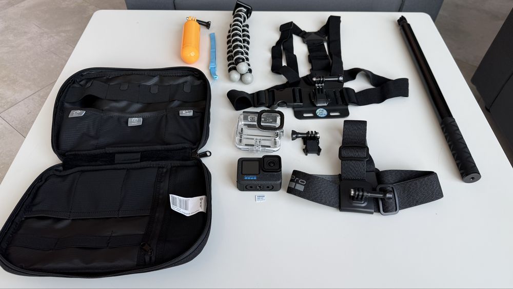 Duży zestaw - GOPRO HERO 12 BLACK + karta SD Samsung 512gb