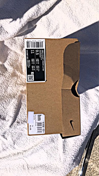 Sapatilhas Nike (Curt Vision Low Pretas)