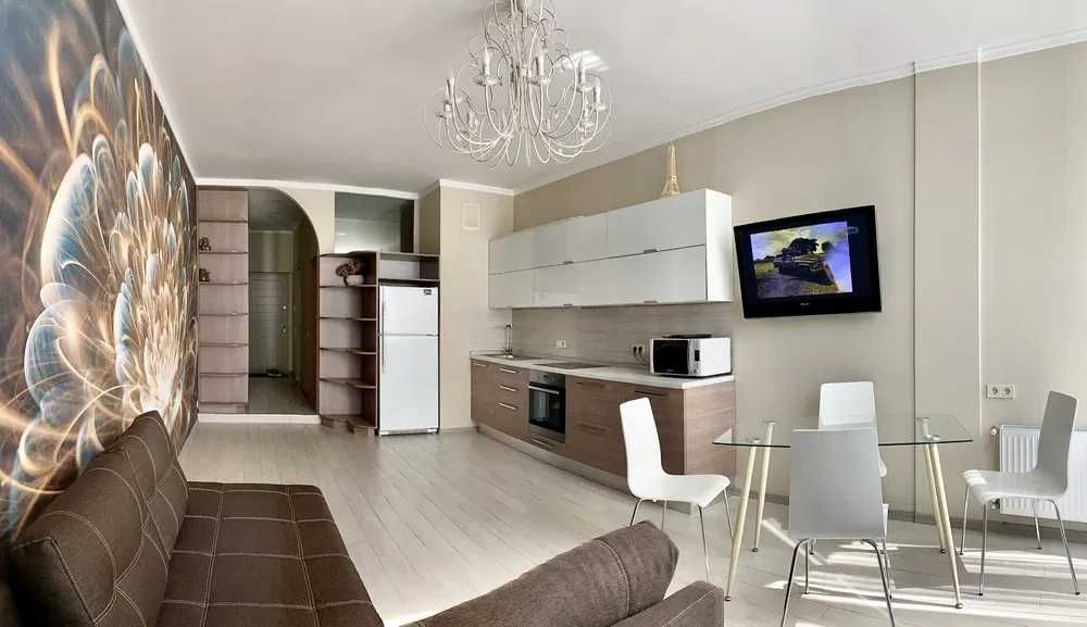 ЖК Гагарин Плаза 1 Ком. с Ремонтом вид на море Аркадия