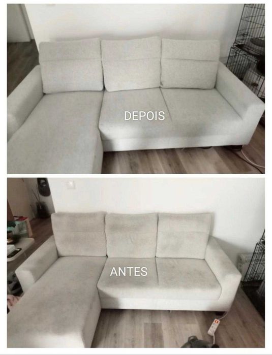 Lavagem e higienização de Sofás, cadeiras, Colchão, tapetes, e outros.