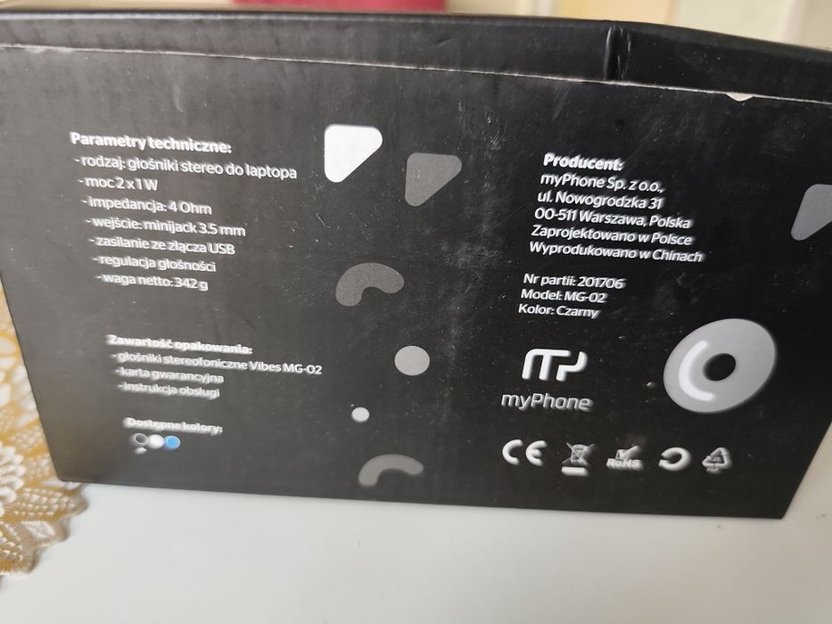 głośniki stereofoniczne Vibes Smarty MG-02