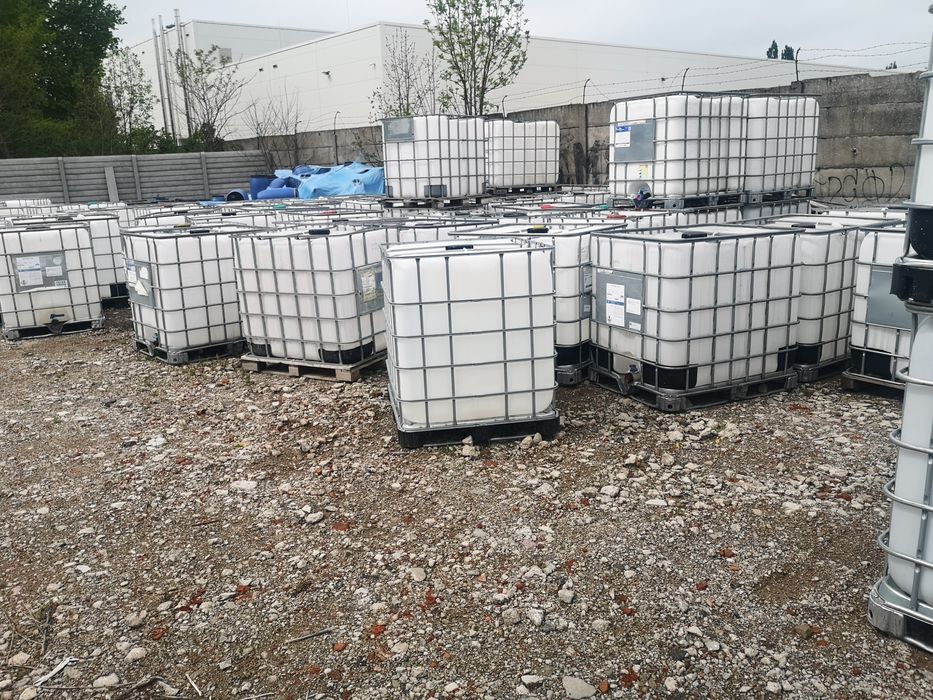 Zbiornik 600l 1000l Mauzer kosze metalowe