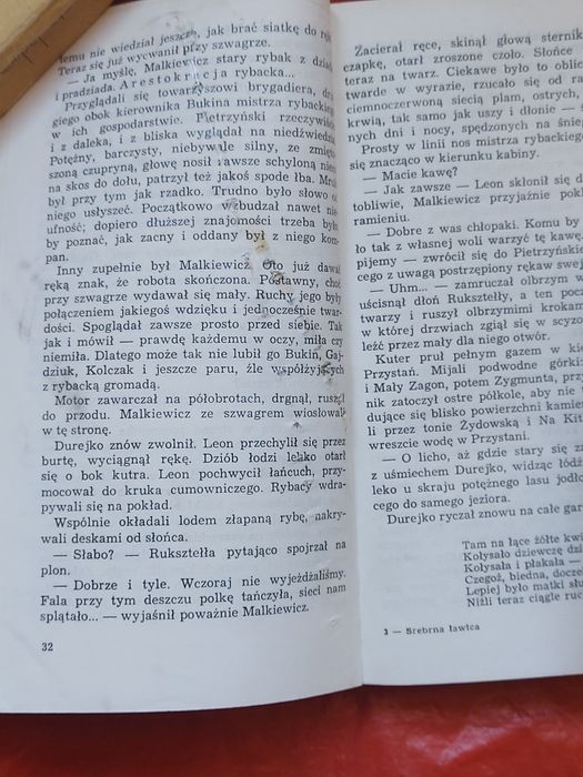 Książka Srebrna Ławica 1974rok