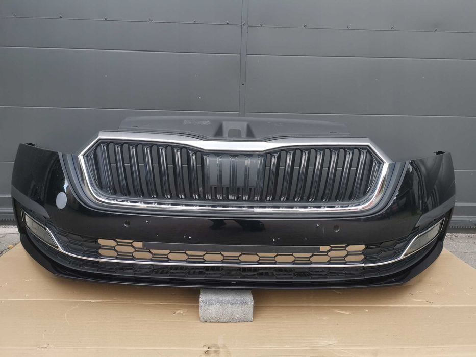 Бампер передний перед Skoda Octavia A8 IV VRS Scout разборка