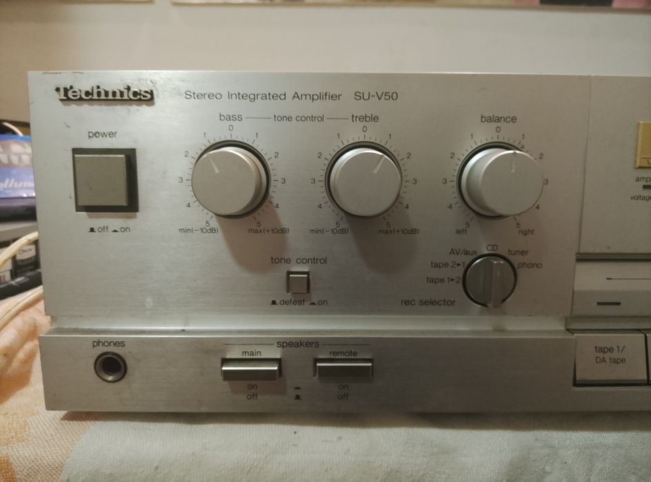 Стереоусилитель Technics SU-V50 Class AA (420W) Made in Japan