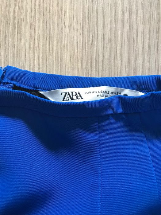 Спідниця синя Zara S/xs