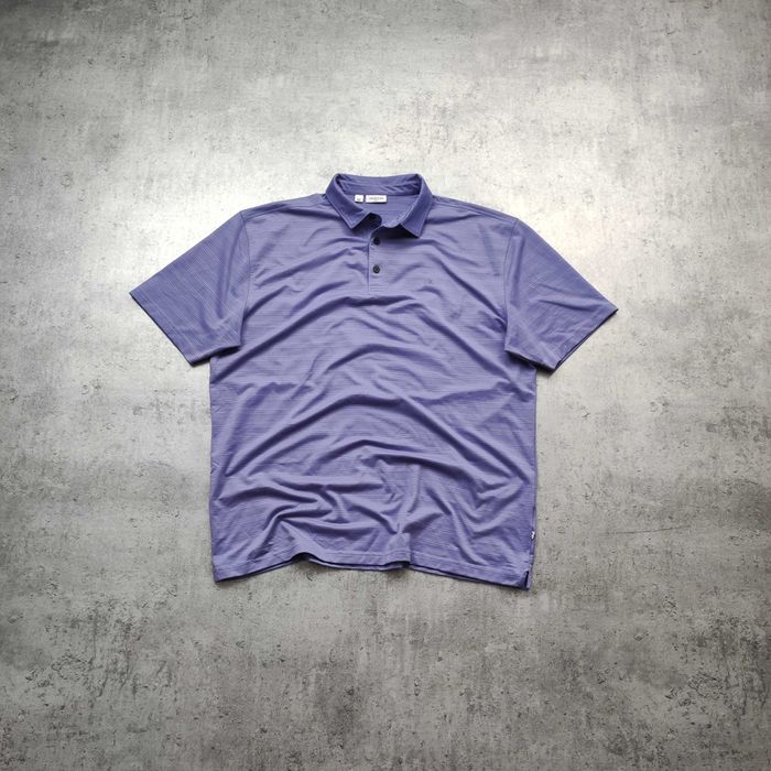 MĘSKA Koszulka PREMIUM Lato Fioletowa CK Małe Logo Calvin Klein Haft