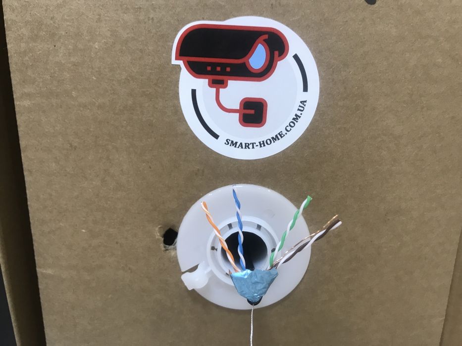 305м‼️Медная мідна FTP уличная витая пара Cat5E 4*2*0.5 экранированная