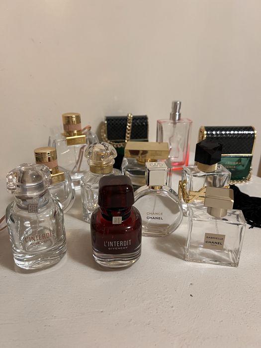 Flakony po oryginalnych perfumach edp edt 50 ml 30 ml