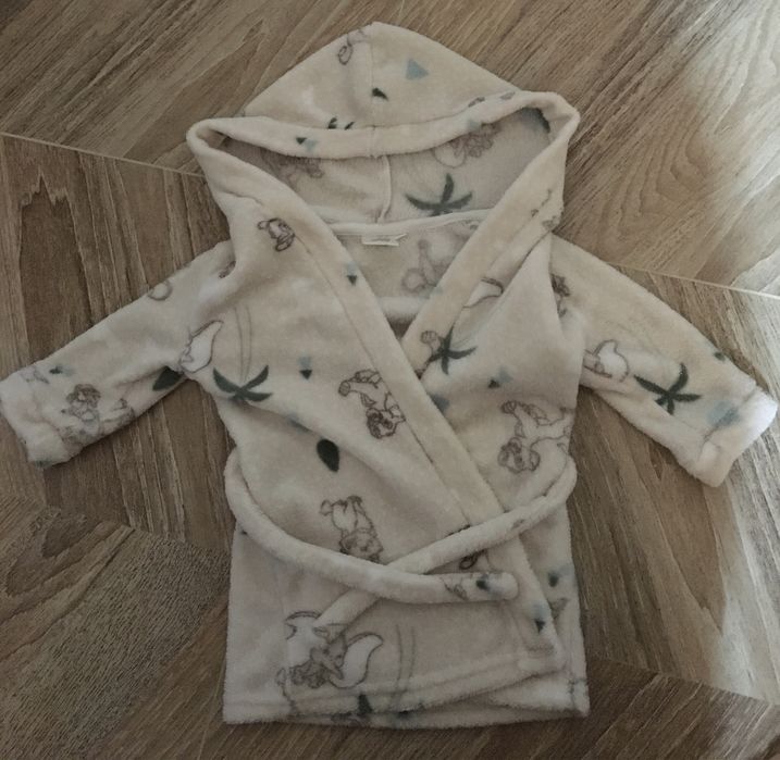 Ciepły szlafrok Disney 74/80