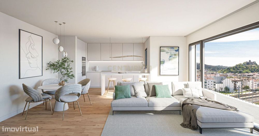 Apartamento T2 em Pombal – Viver o Coração da Cidade com Vista Privile